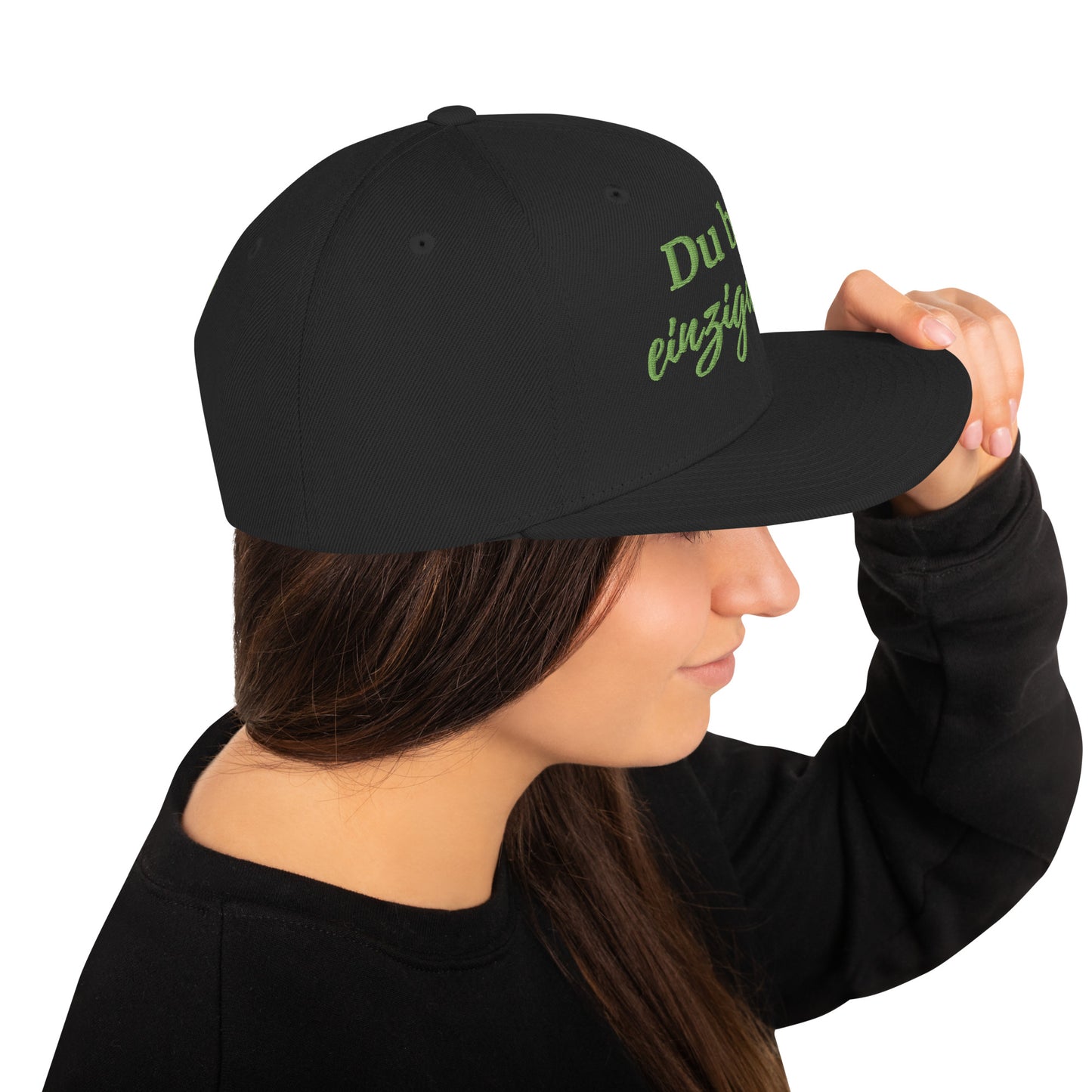 Snapback Kappe „Du bist einzigartig“