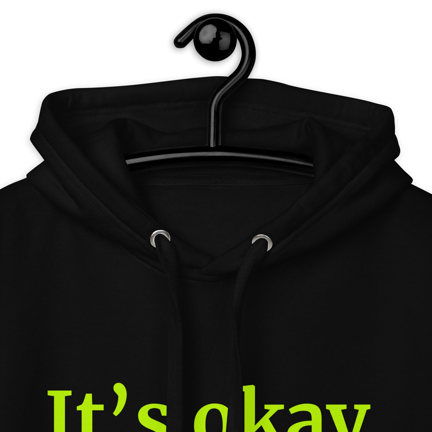 Hoodie „It's okay not to be perfect“ – Dein Statement für mehr Gelassenheit